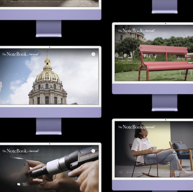 The Notebook : notre nouvelle expérience hybride imaginée pour Fermob !